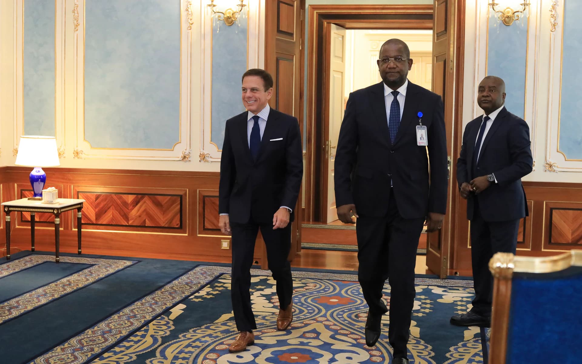 LIDE delegation audience with President João Lourenço