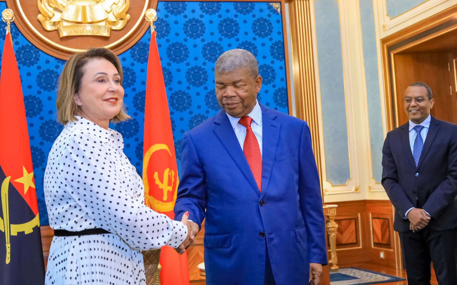 LIDE delegation audience with President João Lourenço