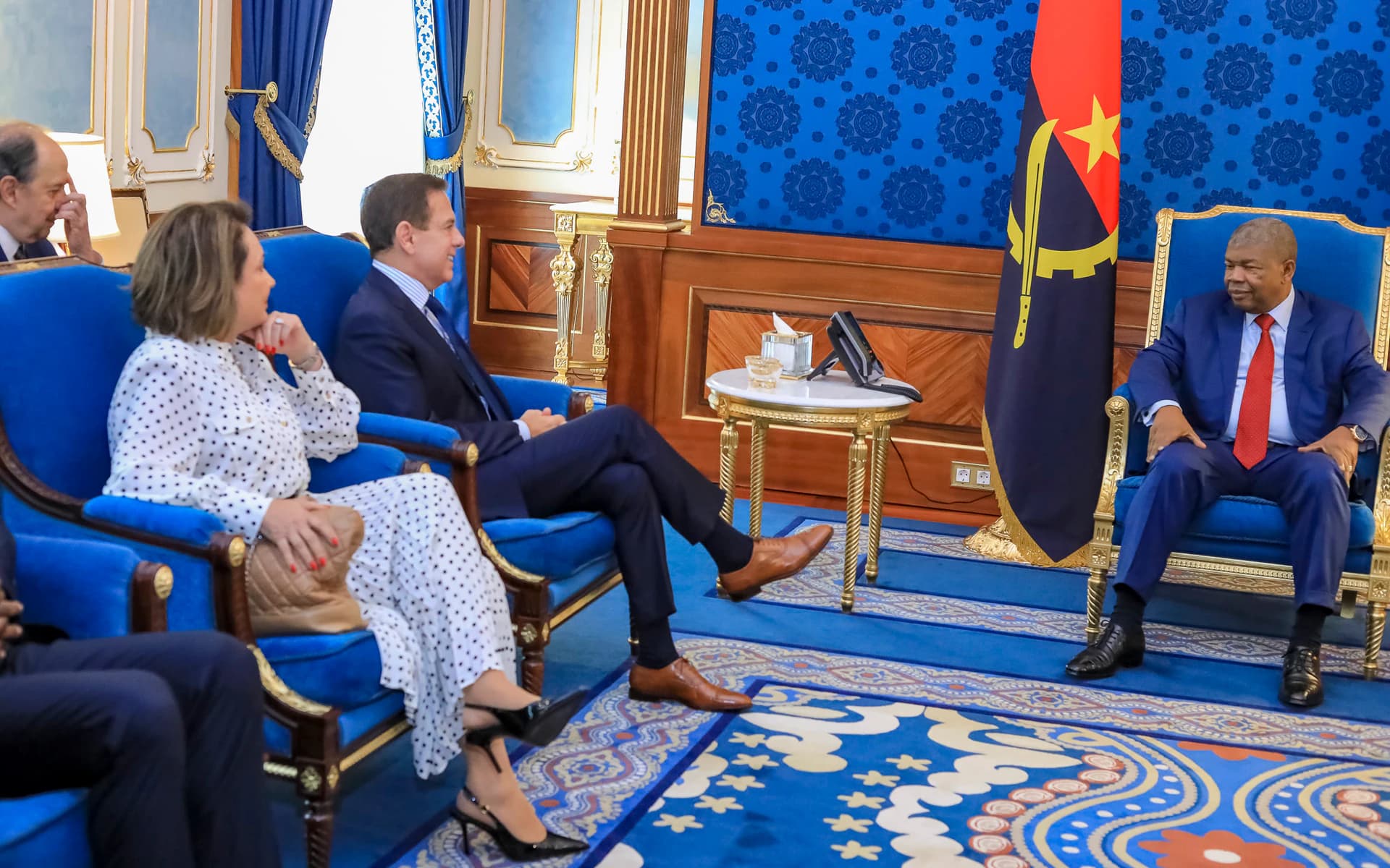 LIDE delegation audience with President João Lourenço