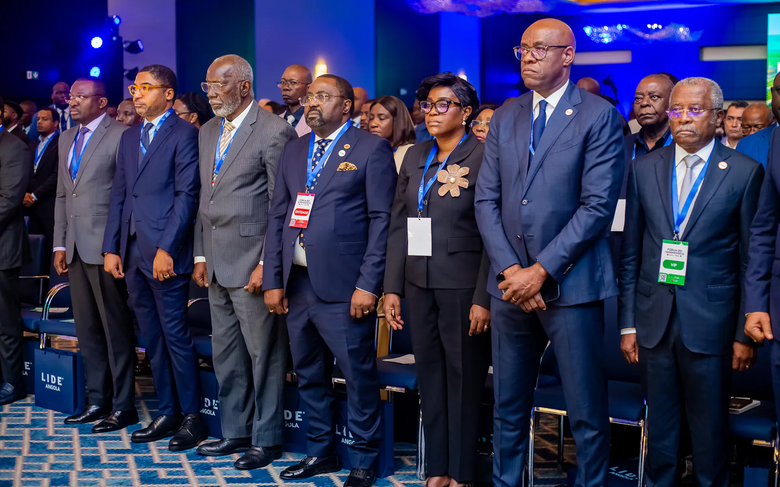 Líderes e convidados no lançamento oficial do LIDE Angola
